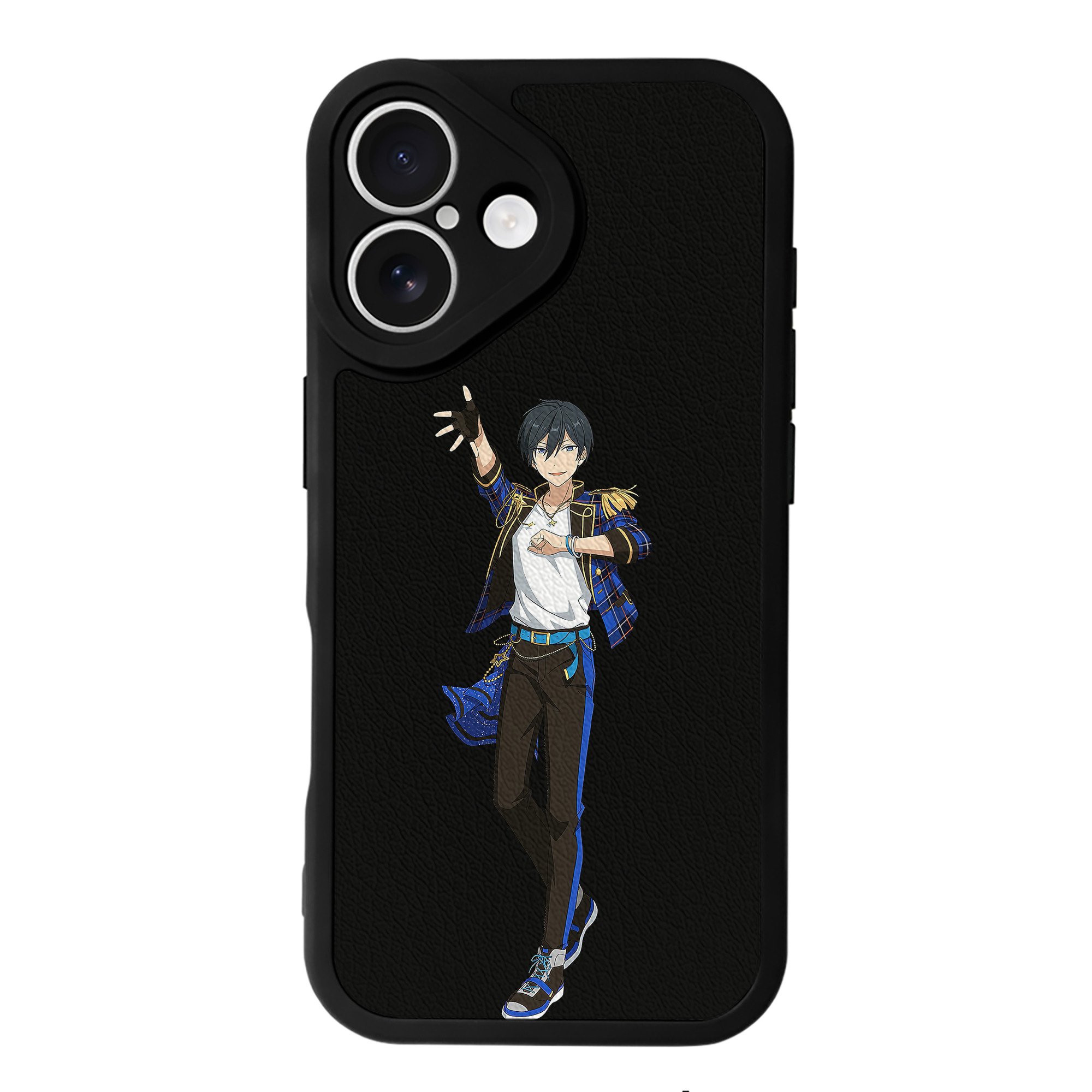 （画像用） あんさんぶるスターズ! Ensemble Stars 【iPhone 16シリーズ対応】シリコンスマホケース（レザー調） 材質：シリコン